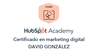 Certificación Marketing Digital HubSpot